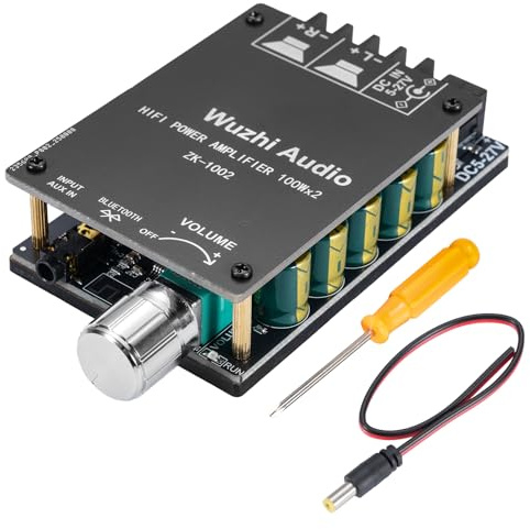 TPA3116 Placa de amplificador Bluetooth, amplificador de audio de 100 W + 100 W