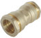 SOMATHERM FOR YOU, Raccord laiton manchon égal SUMO pour tube PE Ø25 mm - Longueur 60 mm, pression 20 bars, température -10° à +80°C, joint EPDM, norme ACS, garantie 5 ans