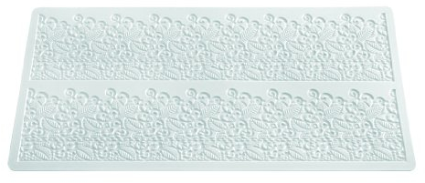 Silikomart 197840 Silikonmatte zur Tortendekoration, Barock