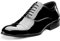 Stacy Adams Gala Herren Smoking Schnürschuh mit Zehenkappe Oxford, schwarzer Lack, 44 EU