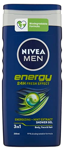 Nivea Men Doccia Shampoo Energy, 250ml
