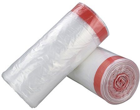 Eudokky 10L Bolsas De Basura Con CordóN, Transparente, 120 Cuenta