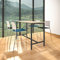 Stehtisch NOVA 160 x 70 cm groß Hochtisch Bartisch Tresentisch Theke, Gestellfarbe:Anthrazit