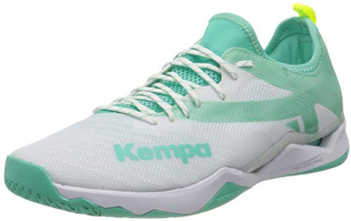 Kempa Damen WING LITE 2.0 WOMEN Handballschuh, weiß/türkis, 42 EU