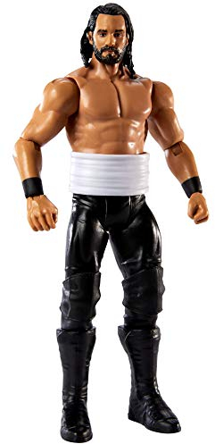 WWE GKY89 - WWE Action Figur (15 cm) Seth Rollins mit realistischen Gesichtszügen, Spielzeug Actionfigur ab 6 Jahren
