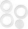 Sigg Gasket Set for Gemstone Screw Top (One Size), Replacement Rubber Seal Water Bottles, Rubber Ring for Leak-Proof Flask Cap