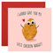 Jubiläumskarte für Männer und Frauen – Last Chicken Nugget – lustige Karte zum Hochzeitstag oder Valentinstag für Ehemann, Ehefrau – für Freund Freundin – mit Aufkleber – von Central 23