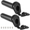 GOLRISEN 2 Pezzi Portacanne da Barca Supporto per Canna da Pesca Montaggio a Filo Supporto per Asta Montaggio a Filo Pesca Mount Porta Canna con Viti per Barca Canoa Coperchio del Supporto per Kayak