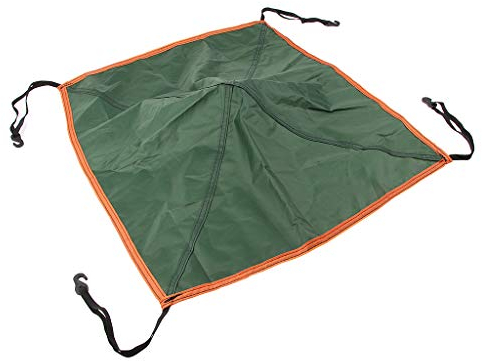 chiwanji Outdoor Camping Zelt Top Regenschutz Dach Entlüftung Square Cover Top Baldachin, Grün