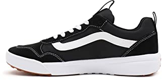 Vans Range Exp Herren Sneaker, Suede Canvas Black White, 40.5 EU