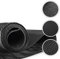 Walser Gummimatte Odin, zuschneidbare Gummimatten Boden 100x200 cm, Gummimatte Außenbereich, universal Gummi Schutzmatte für Garagen Boden, Werkstatt Boden, Outdoor, Gummimatte Meterware schwarz