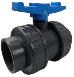 PVC Kugelhahn 2 Wege AF Klebemuffe Größe 90mm