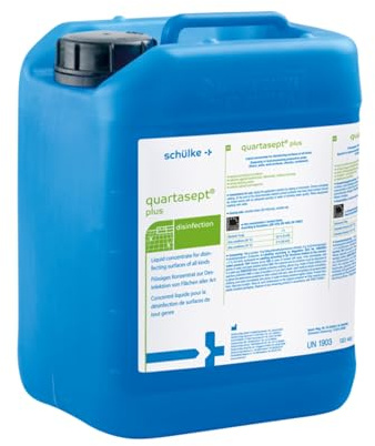 Shülke & Mayr 114306 Schülke Quartasept Plus Flächendesinfektion, Aldehydfrei, 5 L