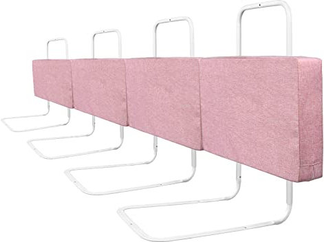 NAIZY Sponda per lettino - 200 cm, rosa