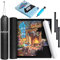 Lavievert Giant Jigsaw Puzzle Mat Roll Up, Portable Puzzle Saver Board, Large Felt Puzzle Mat Storage Keeper Holder with Drawstring Closure Storage Bag & Hand Pump for Up to 3,000 Pieces
