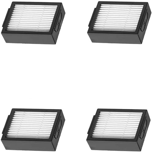 INF Ersatz Filter Zubehör für Roboter e5 e6 e7 i3 i4 i6 i7 i8 j7/Plus, 4 HEPA-Filter
