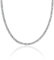 Sterlingsilber Königskette für Herren von JEWLX, 3,0 mm