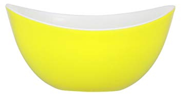 Plastic Salad Bowl Large Small Deep Salad Serving Bowl Kitchen Mixing Bowl Lightweight Hard Plastic Salad Snack Party Bowl Reusable (Green-19cm)