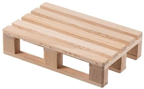 goki 53788 - Palette Holzkräne und Gabelstapler realistisches Design