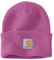 Carhartt A18 Beanie Wintermütze Logo, Farbe:pink