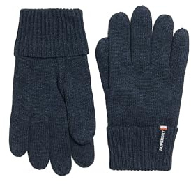 Superdry Herren Essential Strickhandschuhe mit Logo