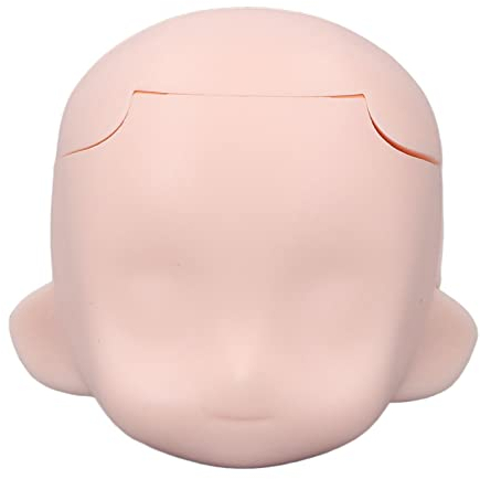 Fabater Kugelgelenk-Puppenkopf, Ersatz Exquisiter Leerer Puppenkopf Abnehmbar für 1/12 Kugelgelenkpuppe (PINK)