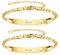 PiercingJak Freundschaftsarmband mit Gravur Damen Edelstahl Armband Herz Armkette Freundschaftsarmbänder Freundschaft Personalisierte Geschenke für 2 Beste Freundin Freunde, Gold
