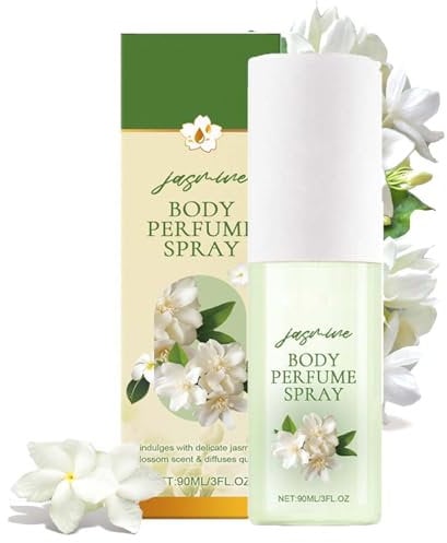 Eau parfumée pour Femme, Brume Parfumée, Parfum Femme, Spray Vaporisateur, Fragrance Originale et Enjouée, Senteur Fraîche et Fruitée, A base de Jasmin, Parfum Léger et Vif, Long-Lasting