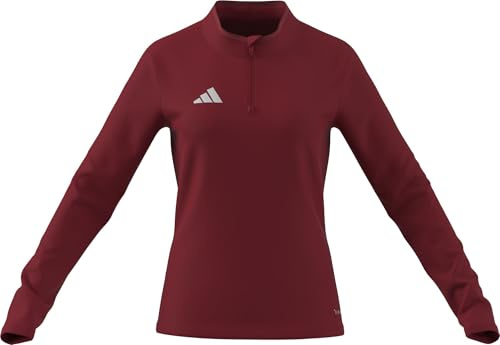 adidas Damen Entrada26 Training Top Sweatshirt, Team Power red 2/White, XL