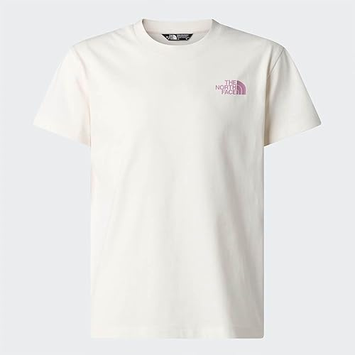 The North Face Kinder Voyage Relaxed Short Sleeve T-Shirt, White Dune, 170