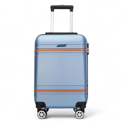 Infinity Cabin Carry on Suitcase 20 Lightweight Spinner 3-Digit Combination Lock Hard Shell Luggage Hand Luggage Flight Bag for EasyJet Ryanair Birtish Airways and All Other Airlines 56x36x22