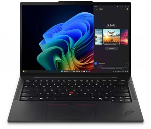 Lenovo Thinkpad T14 G6 Gen 6 Ordinateur Portable AI IA 14, Intel Ultra 5 228V, 32GB RAM, 512GB M2 SSD, WUXGA 1920 x 1200, Windows 11 Pro, Clavier AZERTY Francais