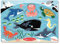 Melissa & Doug Meerestiere Steckpuzzle