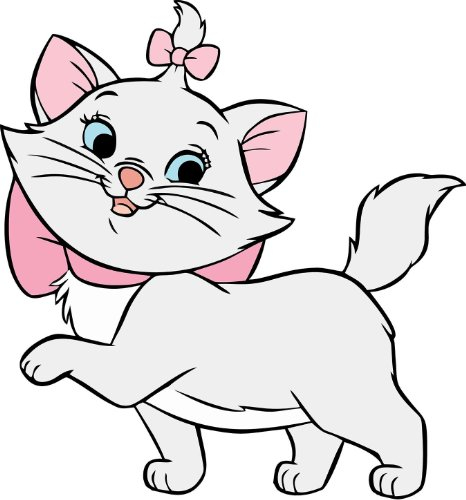 INDIGOS UG Aufkleber Autoaufkleber JDM Die Hart - The Aristocats Marie Bumper Sticker 101mmx127mm