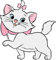 INDIGOS UG Aufkleber Autoaufkleber JDM Die Hart - The Aristocats Marie Bumper Sticker 101mmx127mm