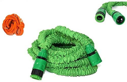 Manguera de riego extensible extensible para riego de jardinería y huerto (5/15 m 1686)