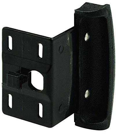 prime-line Produkte C 1165 Terrasse Tür Außerhalb Pull Griff, 1–1/Druckguss 20,3 cm, schwarz, Capitol Türen, 1 Stück