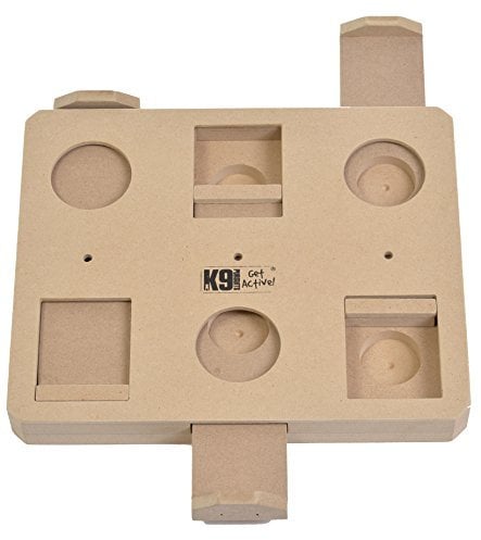 K9 Pursuits Poirot IQ Game For Playful Eating | Puzzle Slow Feeder Dog Bowl For Mental Health & Training | Interactive Feeder Toys For Dog's Food | Recyclable Dog Treat Dispenser Toy For Puppies