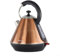SQ Professional Gems Range Legacy Stainless Steel Cordless Electric Kettle Portable kettle with Heat Resistant Handle Fast Boil - LED Light Indicator - 2200w 1.8Litre…