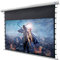 DELUXX Cinema Motor Tension Darkvision Seilspann-Beamerleinwand optimale Planlage und Bildkontrast für Ihr Heimkino - 221x124cm - 100'' -16:9