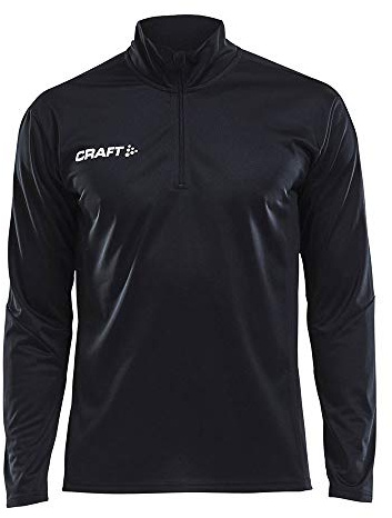 Craft Progress Halfzip Langarmshirt Herren schwarz Gr L