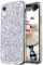 OKZone Funda iPhone XR Carcasa Purpurina, Cárcasa Brilla Glitter Brillante TPU Silicona Teléfono Smartphone Móvil Case [Protección a Pantalla y Cámara] para Apple iPhone XR 6.1 Pulgada (Plata)