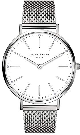 Liebeskind Damen Uhr, Modern, Silber, 38 mm