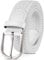 TANGCHAO Stoffgürtel Stretchgürtel Elastik Flechtgürtel Geflochtener und Elastischer Dehnbarer Gürtel für Damen und Herren Breite 3.3cm BAI-100cm