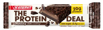 Enervit The Protein Deal Double Choco Storm 25 Barrette da 55g