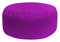 Bruni Pouf Sitzhocker L in Violett – runder Sitzpouf, Indoor und Outdoor als Fußhocker, Yoga-Sitzkissen, Meditationskissen geeignet, in Deutschland gefertigt