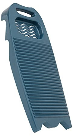 Jocyshop Tabla de lavandería de plástico, tabla de lavar a mano para lavandería, tabla de lavar a mano para lavar ropa, tabla de lavar para lavandería, azul oscuro, 17.7 x 7.8 pulgadas