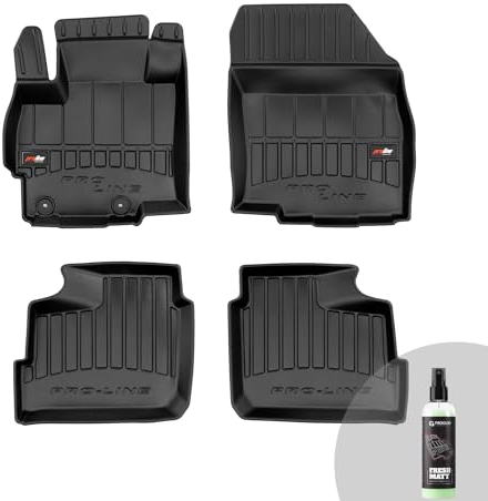 FROGUM ProLine 3D Gummimatten Exklusiven Auto Fußmatten Autofussmatten für Mitsubishi Space Star ab 2013 | Die höchsten Kanten