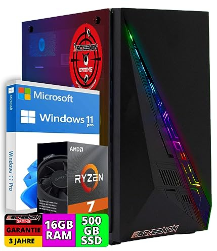 ScreenOn - PC Gaming Ryzen 7 5700G • Radeon Vega 8 2Gb grafische kaart • 16Gb RAM DDR4 3200mhz • 512GB m.2 • Windows 11 Pro • WiFi 300mbps • Gamer-pc