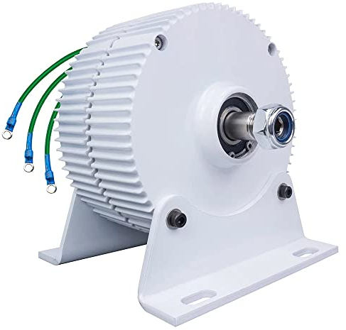 Genway 800W Permanentmagnet-Generator 12V 24V 48V Dynamo 650RPM Dreiphasen Freie Energie Wechselstrom-Generator Verwendung für Wasser-Windkraftanlage